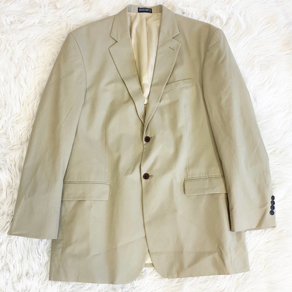 ☀️LASTCHANCE☀️Oscar De La Renta Men’s Taupe/Tan Suit Jacket/Sports Coat/Blazer